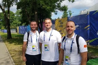 Tekbol: Crnogorski predstavnici doputovali na Evropske igre Tekbol: Crnogorski predstavnici doputovali na Evropske igre