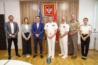 Raičević ugostio delegaciju Ratne mornarice SAD Raičević ugostio delegaciju Ratne mornarice SAD