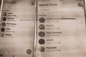 Političko-medijsko podmetanje SKY ECC poruka Političko-medijsko podmetanje SKY ECC poruka