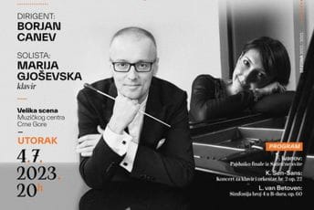 Na repertoaru Betoven i Ivanov: Makedonski filharmoničari sjutra u Podgorici Na repertoaru Betoven i Ivanov: Makedonski filharmoničari sjutra u Podgorici