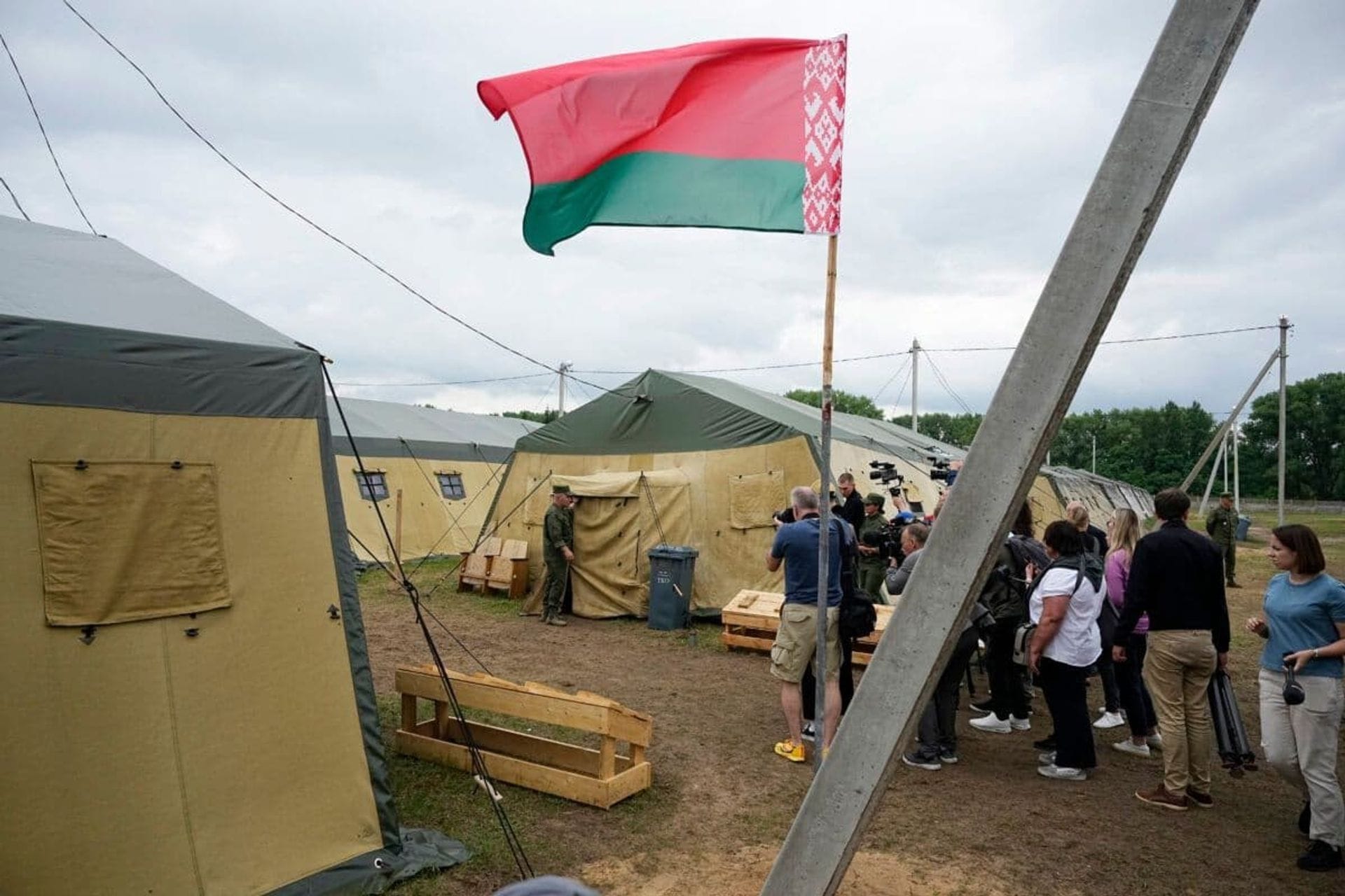 Fotografija 1: Bjelorusija pokazala kamp namijenjen Vagneru