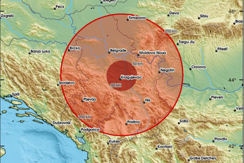 Zemljotres i u Srbiji: Treslo kod Kragujevca Zemljotres i u Srbiji: Treslo kod Kragujevca