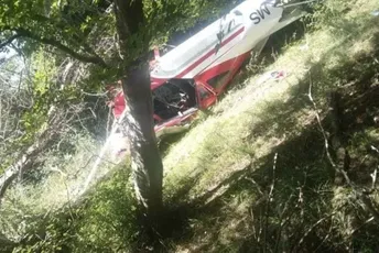 U Štoju pao avion, povrijeđene dvije osobe