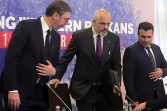 „Otvoreni Balkan“ propao jer je više pratio potrebe koruptivnih režima da prežive Otvorci inicijative "Otvoreni Balkan" - Aleksandar Vučić, Edi Rama i Zoran Zaev