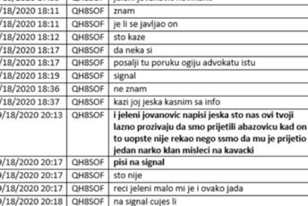 Vukotić: "Pita Jelena da joj damo snimak iz lokala da izbaci u Vijesti i napiše tekst" Vukotić: "Pita Jelena da joj damo snimak iz lokala da izbaci u Vijesti i napiše tekst"