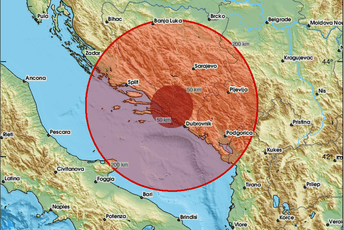 Zemljotres u BiH, osjetio se i u Hrvatskoj Zemljotres u BiH, osjetio se i u Hrvatskoj
