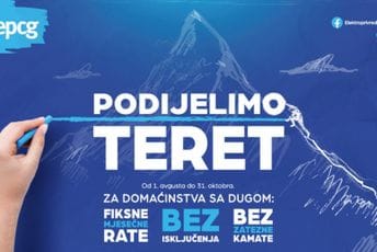EPCG pokrenula akciju “Podijelimo teret”: Od danas moguće izmiriti dugove po povlašćenim uslovima EPCG pokrenula akciju “Podijelimo teret”: Od danas moguće izmiriti dugove po povlašćenim uslovima