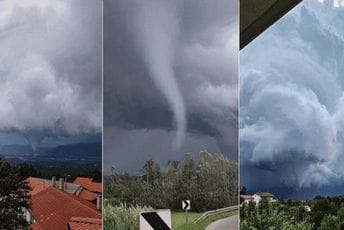 Nestvarne scene u Sloveniji: Tornado u Ilirskoj Bistrici (VIDEO) Nestvarne scene u Sloveniji: Tornado u Ilirskoj Bistrici (VIDEO)