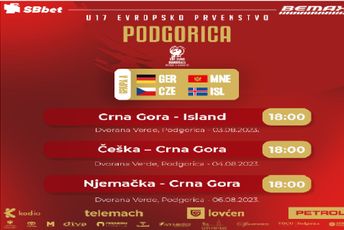 Rukomet: Crna Gora protiv Islanda počinje nastup na EP u Podgorici Rukomet: Crna Gora protiv Islanda počinje nastup na EP u Podgorici