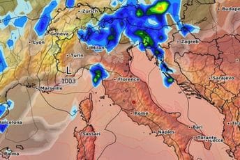 Italija se sprema za ciklon koji se kreće i prema Balkanu, očekuju se drastično niže temperature Italija se sprema za ciklon koji se kreće i prema Balkanu, očekuju se drastično niže temperature