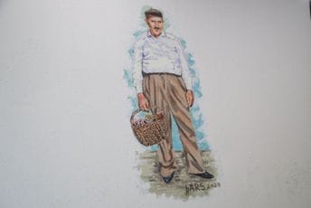 Čovjek koji je obilježio djetinjstvo mnogih Barana: Mural za Kikija na zidu bioskopa Čovjek koji je obilježio djetinjstvo mnogih Barana: Mural za Kikija na zidu bioskopa