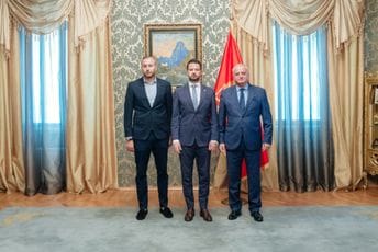 Milatović o mandataru sa predstavnicima Demokratske unije Albanaca Milatović o mandataru sa predstavnicima Demokratske unije Albanaca