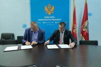 Vojinović i Božović potpisali sporazum: Predviđeno obezbjeđivanje sredstava za rješavanje stambenih potreba zaposlenih u prosvjeti Vojinović i Božović potpisali sporazum: Predviđeno obezbjeđivanje sredstava za rješavanje stambenih potreba zaposlenih u prosvjeti