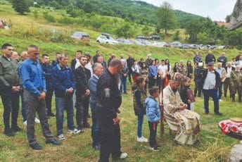 Metodije veličao vođe četnika, izmislio velike partizanske zločine Episkop Metodije na parastosu u Gornjem Zaostru