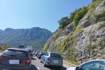 Izmijenjen režim saobraćaja na dionici Sotonići–Virpazar: Saobraća se jednom trakom naizmjenično