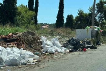 (FOTO) Podgorica danas: Masline i Vranići zatrpani smećem