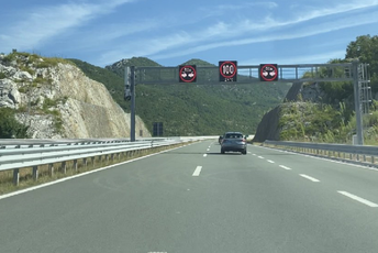 Devetnaestogodišnjak vozio auto-putem 185 km/h