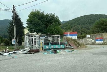 U eksploziji u Beranama oštećen kiosk U eksploziji u Beranama oštećen kiosk