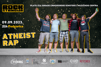 Atheist Rap u Podgorici 9. septembra, ulaznice u prodaji Atheist Rap u Podgorici 9. septembra, ulaznice u prodaji