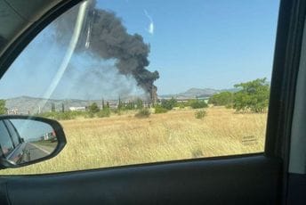 Podgorica: Gorio pogon Kombinata aluminijuma Podgorica: Gorio pogon Kombinata aluminijuma