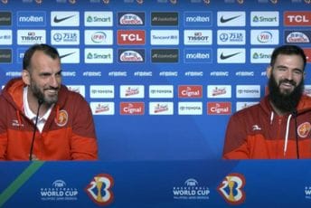 Radović: U najboljem smo sastavu koji imamo; Dubljević: Želimo da iznenadimo Radović i Dubljević na presu u Manili