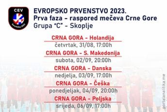 Kreće EP: Evo u kojim terminima naši odbojkaši igraju pet utakmica u grupnoj fazi Kreće EP: Evo u kojim terminima naši odbojkaši igraju pet utakmica u grupnoj fazi