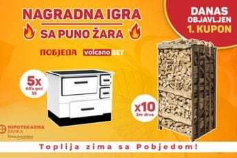Čitaocima 50 metara drva i pet peći “Alfa 55”