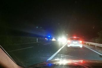 Udes na putu Cetinje-Podgorica, pričinjena materijalna šteta Udes na putu Cetinje-Podgorica, pričinjena materijalna šteta