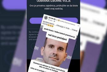 Da ipak nije sve otišlo predaleko: U morbidnoj objavi najavljuju Spajićevu 'sahranu' Da ipak nije sve otišlo predaleko: U morbidnoj objavi najavljuju Spajićevu 'sahranu'