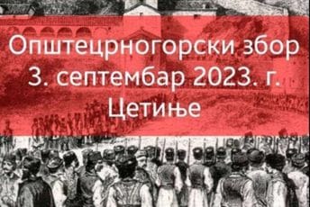 Na zahtjev sveštenstva i vjernika CPC: Opštecrnogorski zbor 3. septembra na Cetinju