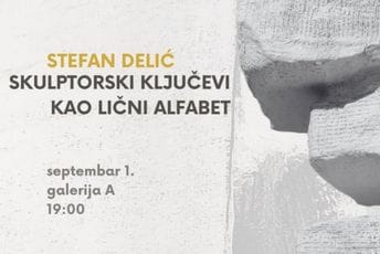Skulptorski ključevi Stefana Delića otvaraju Septembarske dane kulture u Nikšiću Skulptorski ključevi Stefana Delića otvaraju Septembarske dane kulture u Nikšiću