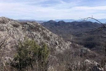 Cetinje: Neće kamenolom u Miloševom kršu Koncesija planirana na 30 godina: Lokacija planiranog kamenoloma