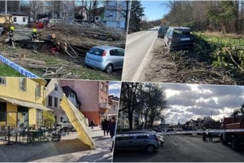 Hrvatska: Udari bure idu preko 140 kilometara na čas, na snazi narandžasti meteoalarm Hrvatska: Udari bure idu preko 140 kilometara na čas, na snazi narandžasti meteoalarm