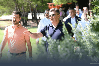 Milatović i Milanović posjetili Brione Milatović i Milanović posjetili Brione