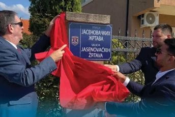 U Nikšiću otvorena ulica Jasenovačkih žrtava U Nikšiću otvorena ulica Jasenovačkih žrtava