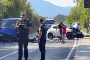 Saobraćajna nesreća na starom putu Danilovgrad - Podgorica Saobraćajna nesreća na starom putu Danilovgrad - Podgorica