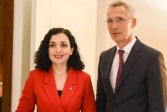 Osmani kod šefa NATO-a u Briselu: Glavna tema bezbjednost Kosova Osmani kod šefa NATO-a u Briselu: Glavna tema bezbjednost Kosova
