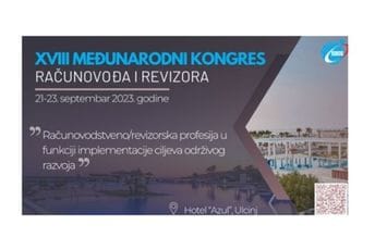 Očekuje se preko 400 učesnika: Međunarodni kongres računovođa i revizora Crne Gore od 21. septembra u Ulcinju Očekuje se preko 400 učesnika: Međunarodni kongres računovođa i revizora Crne Gore od 21. septembra u Ulcinju