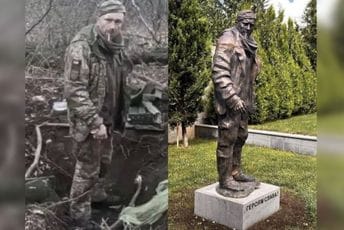 Podignut spomenik ukrajinskom heroju čije je strijeljanje gledao cijeli svijet Podignut spomenik ukrajinskom heroju čije je strijeljanje gledao cijeli svijet