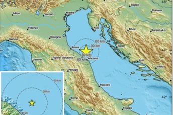 Zemljotres u Jadranskom moru Zemljotres u Jadranskom moru