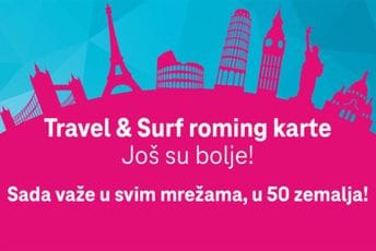 Telekom: Duplo više Travel&Surf gigabajta, bez brige u kojoj ste mreži u inostranstvu