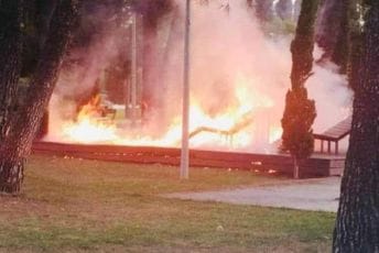 Zbog požara u Podgoričkom parku: Slobode lišen maloljetnik Zbog požara u Podgoričkom parku: Slobode lišen maloljetnik