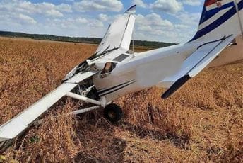 Hrvatska: Avion se srušio kod Vinkovaca, jedna osoba povrijeđena