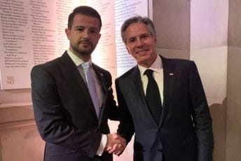 Milatović sa Blinkenom: Očekujem da će SAD dodatno podržati Crnu Goru Milatović sa Blinkenom: Očekujem da će SAD dodatno podržati Crnu Goru