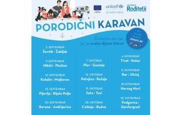 Porodični karavan u subotu u Gusinju i Plavu