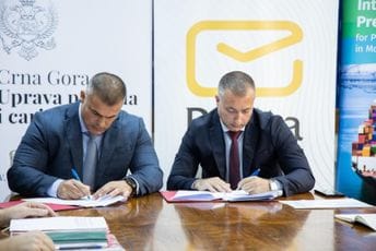 UPC i Pošta potpisali sporazum o saradnji i ugovor:  Brže carinske procedure i bezbjedniji protok pošiljki
