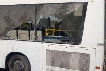 Sukobin: Sudar školskog autobusa i kamiona, povrijeđena djevojčica