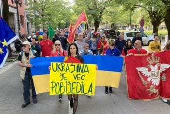 Danas šetnja za Ukrajinu na Cetinju: Rusija nije uspjela da slomi ukrajinski duh otpora