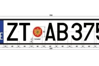 Zeta dobija registarske tablice "ZT" Zeta dobija registarske tablice "ZT"