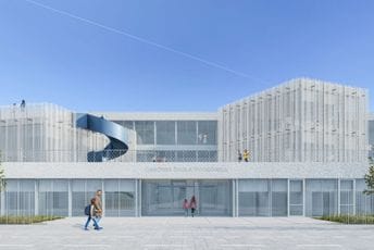 Rad tima iz Crne Gore i Mađarske: Izabrano idejno arhitektonsko rješenje za osnovnu školu u City kvartu Rad tima iz Crne Gore i Mađarske: Izabrano idejno arhitektonsko rješenje za osnovnu školu u City kvartu